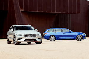 Volvo and BMW Wagon comparison