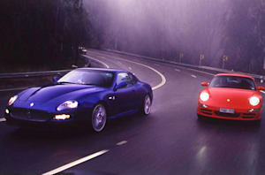 2005 Maserati GranSport vs Porsche 911 Carrera S comparison classic MOTOR
