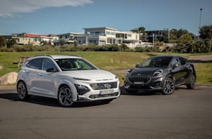 2021 Hyundai Kona N-Line vs Ford Puma ST-Line V comparison feature review