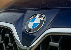 Wheels Reviews 2022 BMW 430 I Gran Coupe M Sport Tanzanite Blue Metallic Australia Detail Front Badge M Williams
