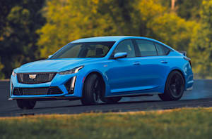 2022 Cadillac CT5-V Blackwing Electric Blue US-spec review