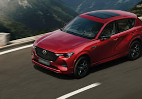 2022 Mazda CX 60 Red With Black Leather 4 2