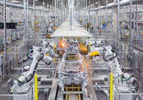 251407 Car Manufacturing Underway At Luqiao Manufacturing Plant In China