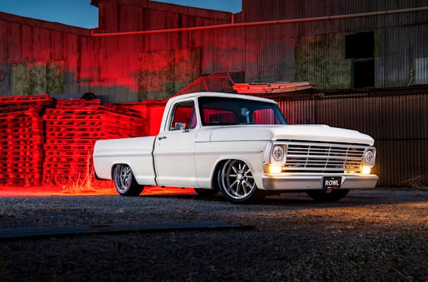 Street Machine Features Brad Mcgill F 100 Front Angle