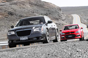 HSV Clubsport vs Chrysler 300 SRT8 Core test