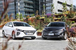 Hyundai Ioniq v Toyota Prius head to head