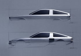 Pony Coupe Conceptand N Vision 74 Sketch