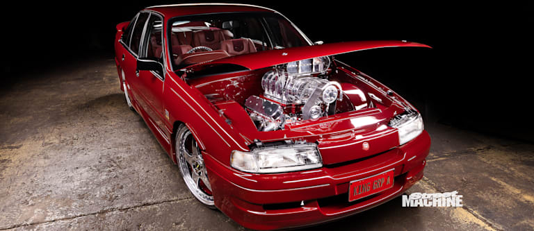 Street Machine Features Ray Elia Vn Commodore Bonnet Up Wm
