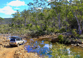 4 X 4 Australia Explore 2022 Tasmania Creek Crossing